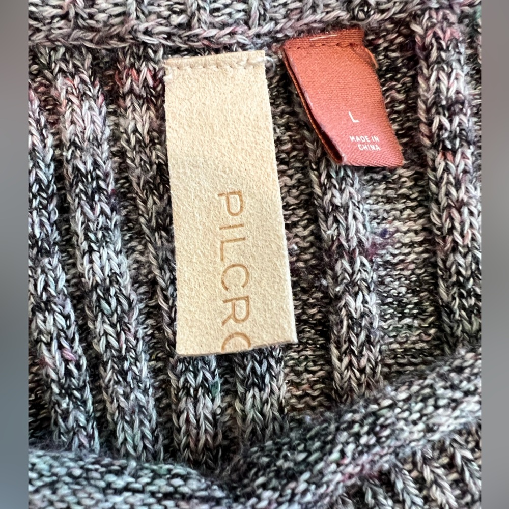 Pilcro Anthropologie knit high neck tank. Womens size L. - Picture 11 of 14